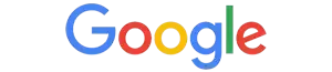 Stylized Google logo made of LEGO bricks.